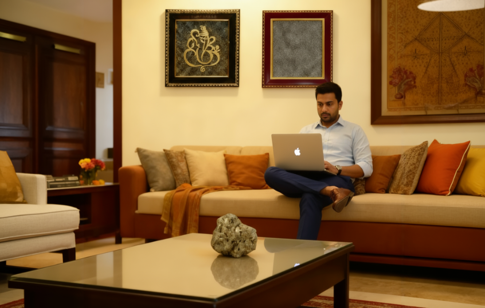 Diwali Special: Pyrite Lakshmi Ganesh Combo for Wealth & Good Fortune