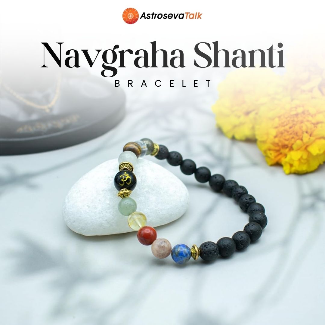 Navgraha Shanti Bracelet for Prosperity & Balance