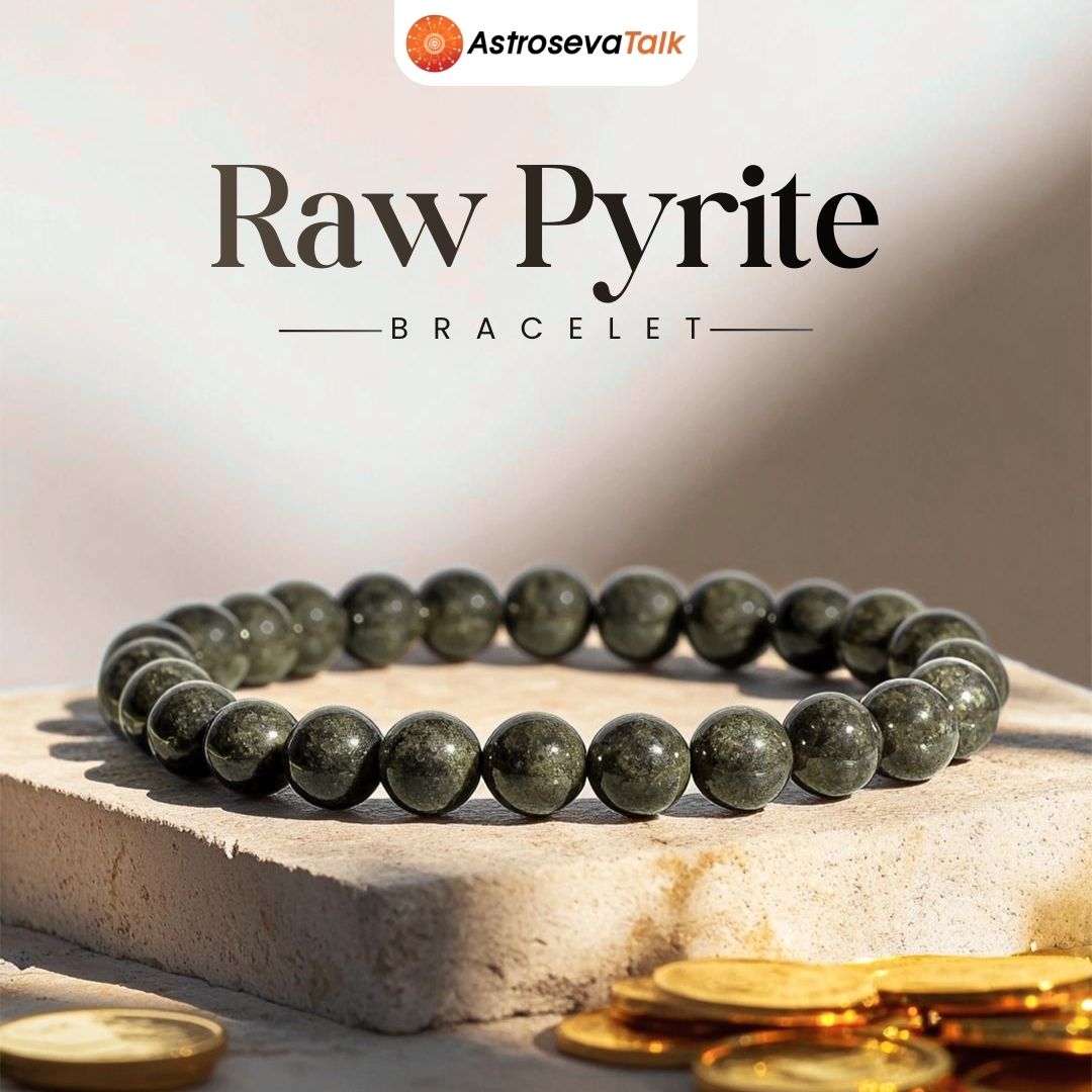 Raw Pyrite Bracelet