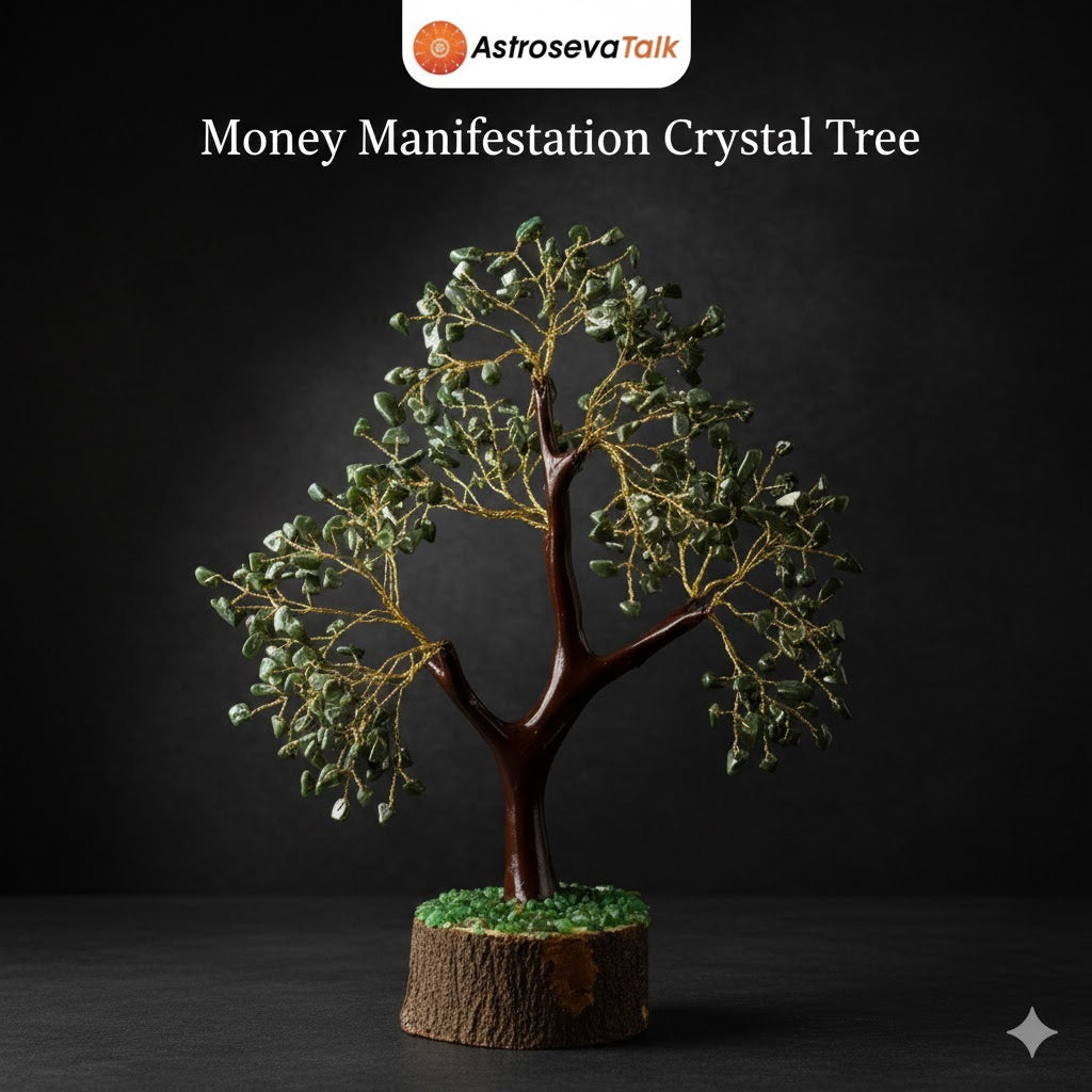 Money Manifestation Crystal Tree