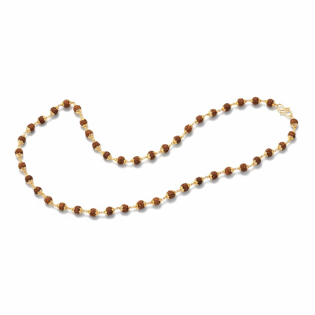 Siddh 5 Mukhi Rudraksha Mala
