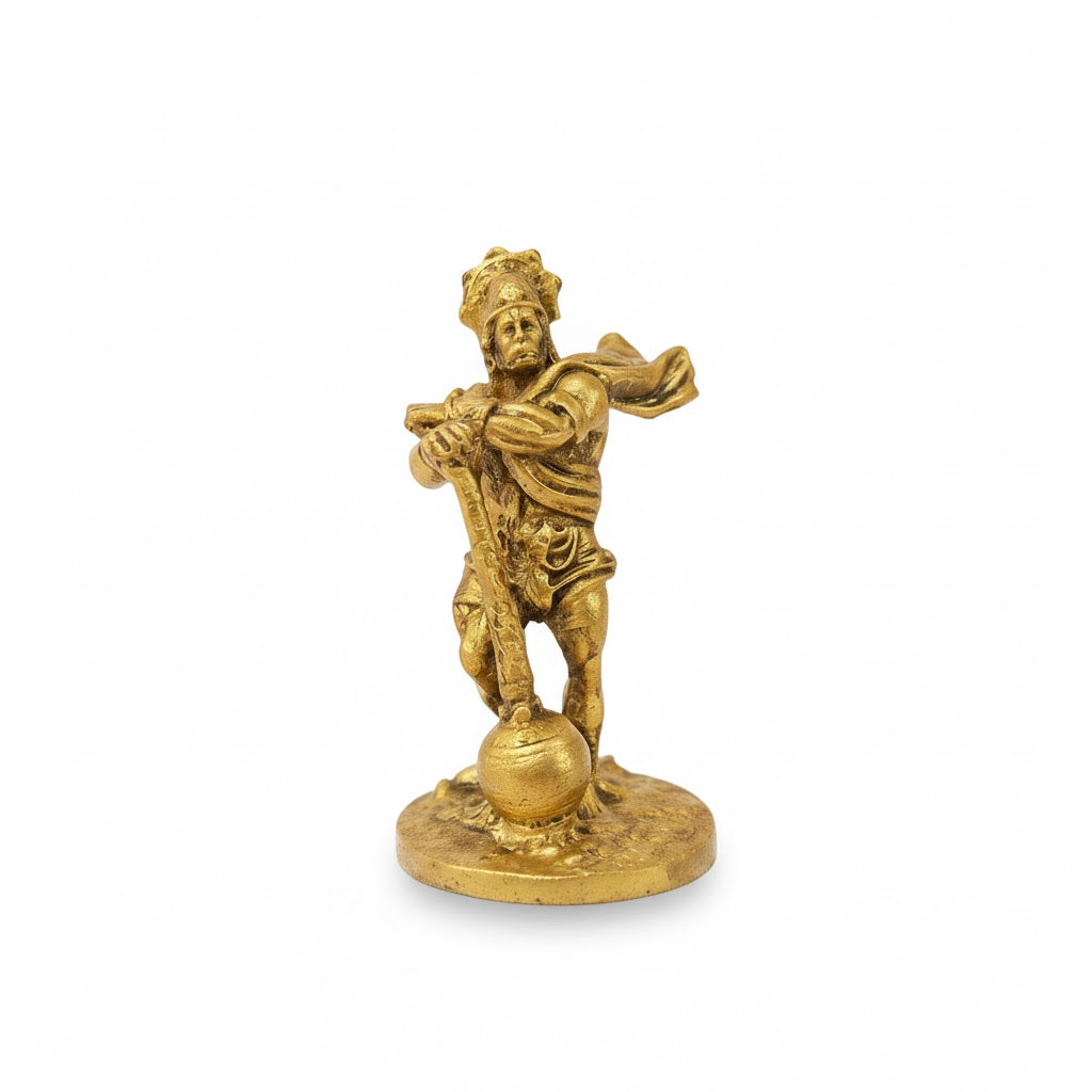 Golden Standing Hanuman