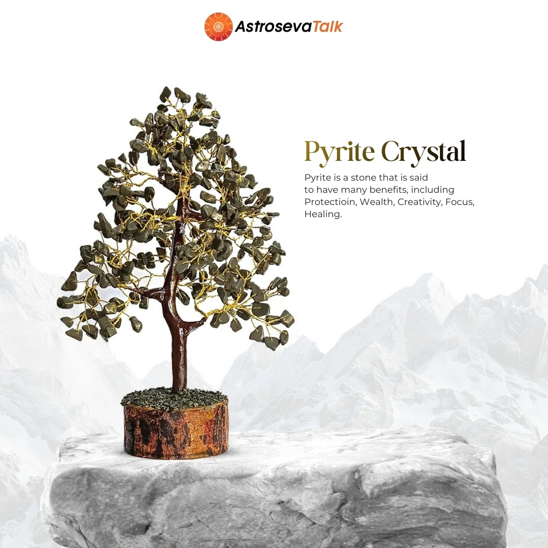 Pyrite Crystal Tree