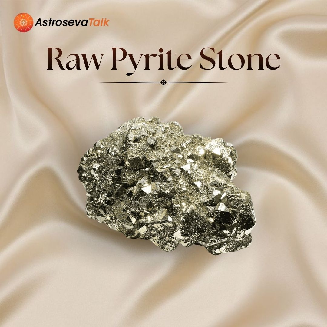 Siddh raw pyrite stone 10x