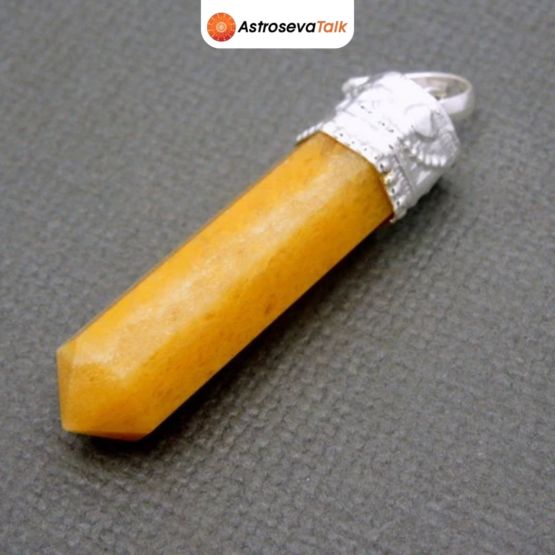 Yellow Aventurine Pendant