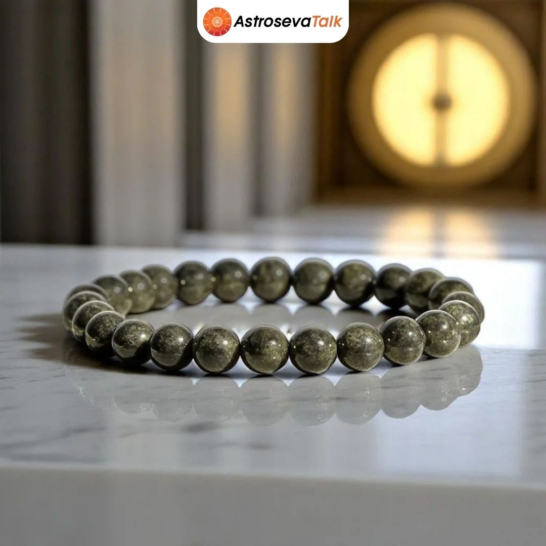 Raw Pyrite Bracelet