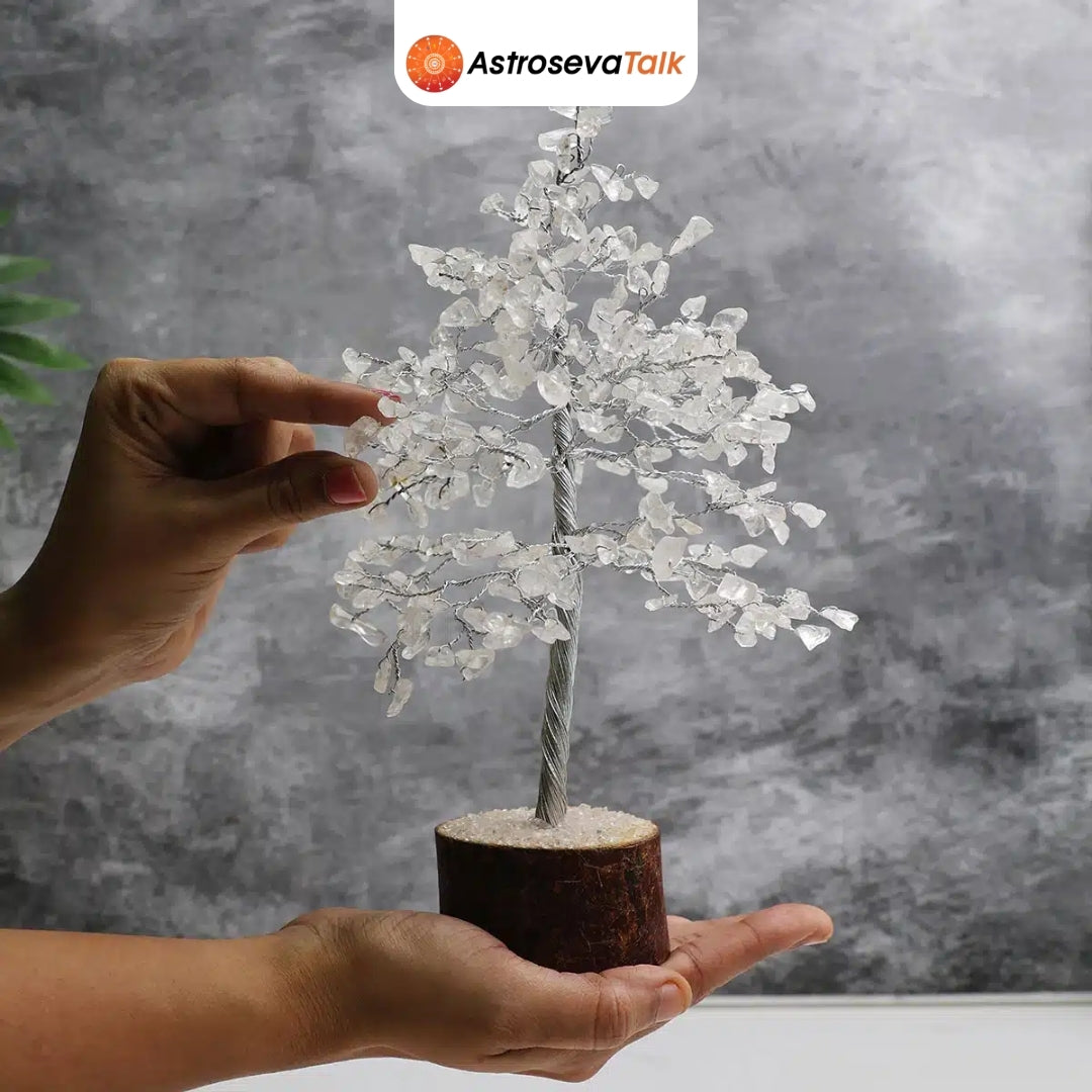 Clear Quartz Crystal Tree