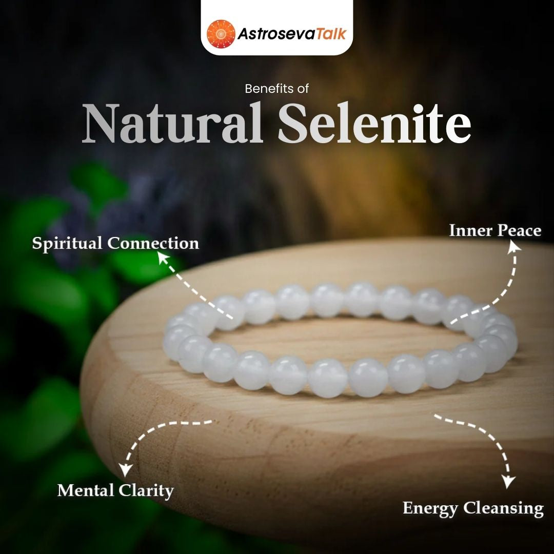 Selenite Bracelet