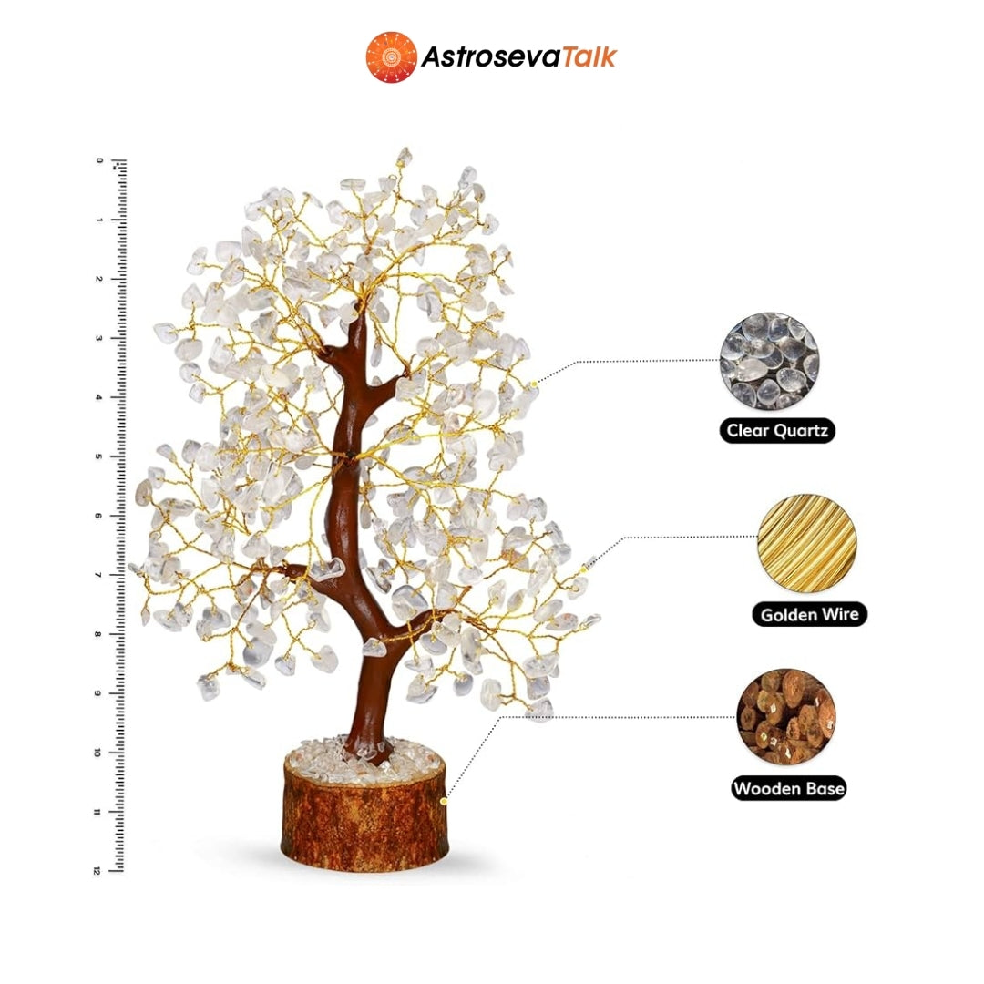 Clear Quartz Crystal Tree