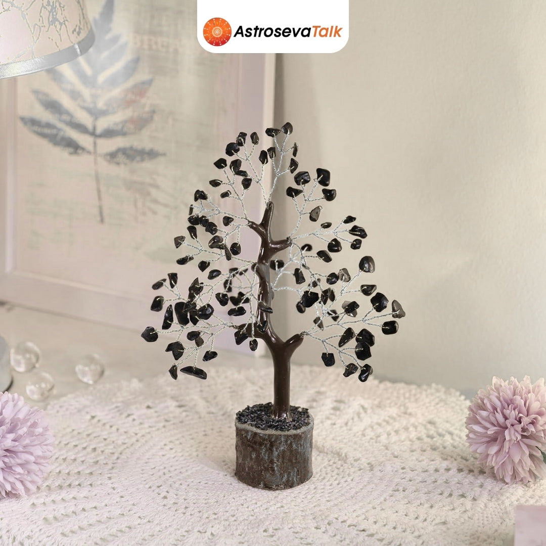 Black Tourmaline Crystal Tree