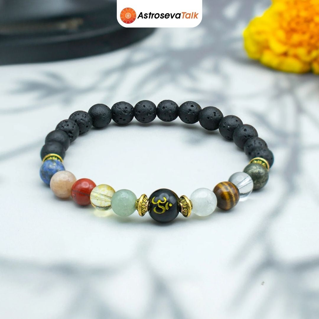 Navgraha Shanti Bracelet for Prosperity & Balance