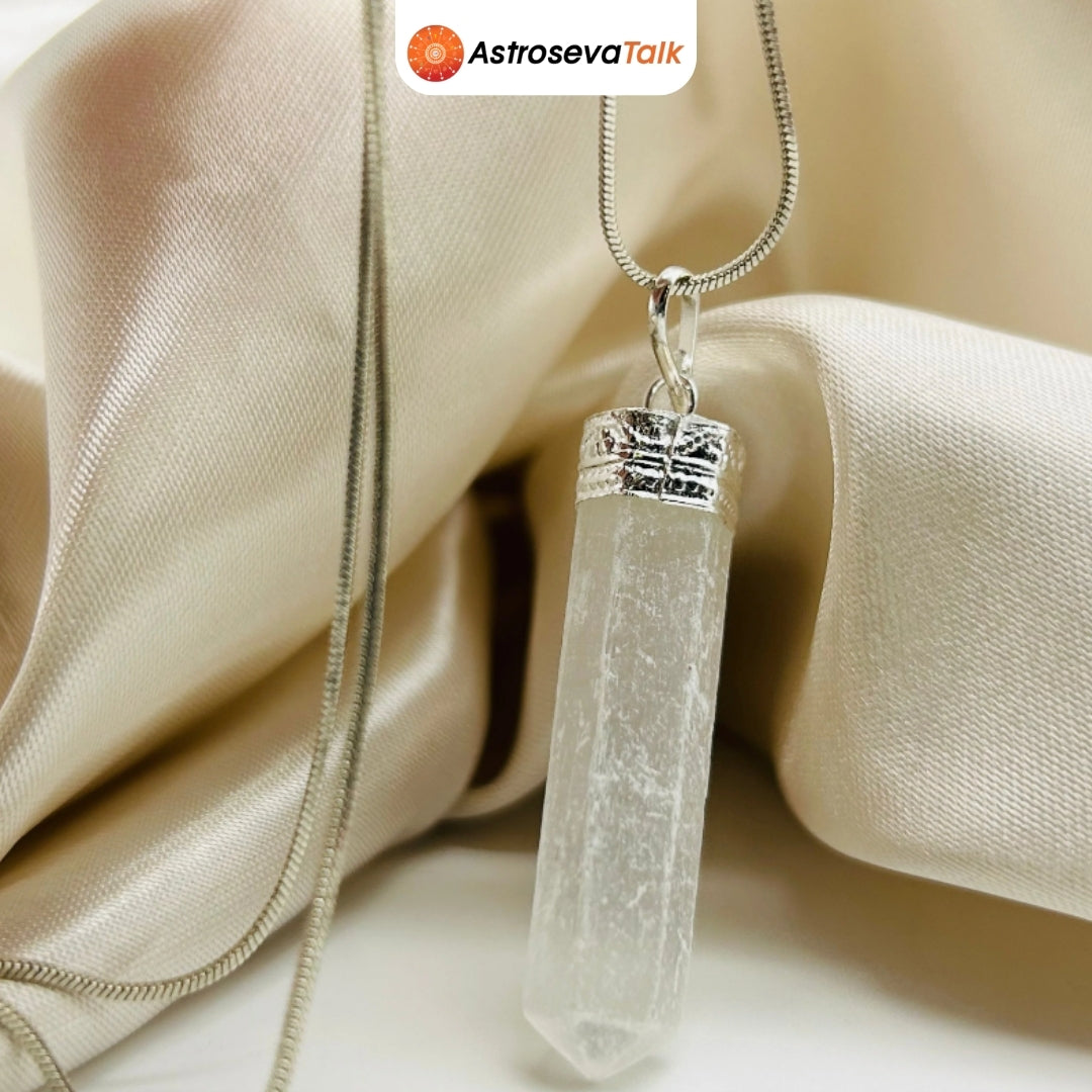 Selenite Pendant