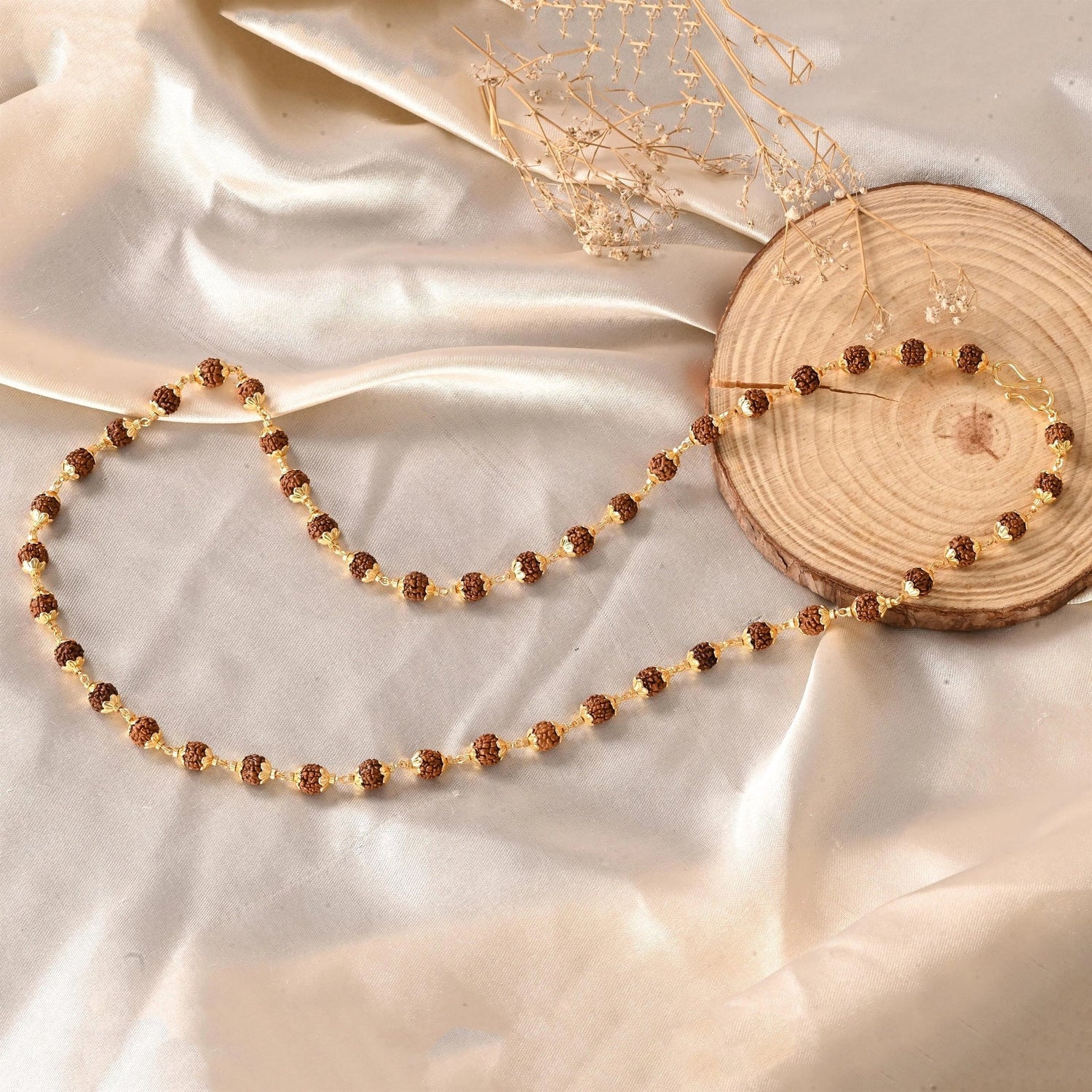 Siddh 5 Mukhi Rudraksha Mala