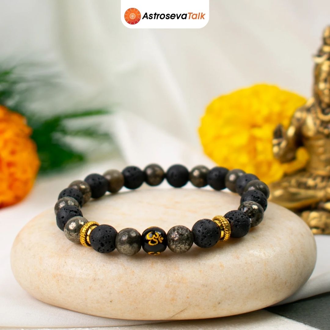 OM Pyrite Wealth Combo with Selenite Plate