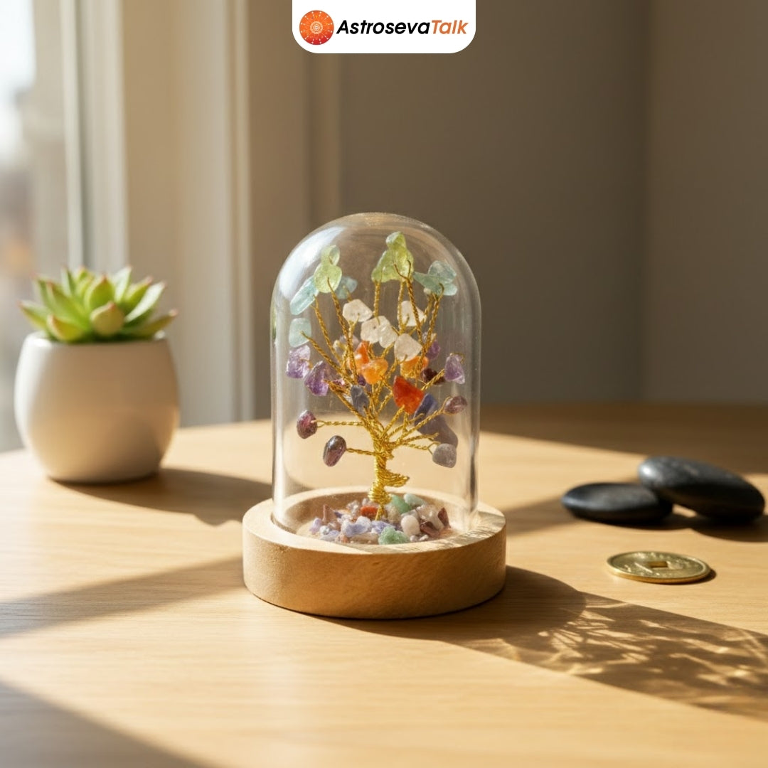 7 Chakra Crystal Dome Tree