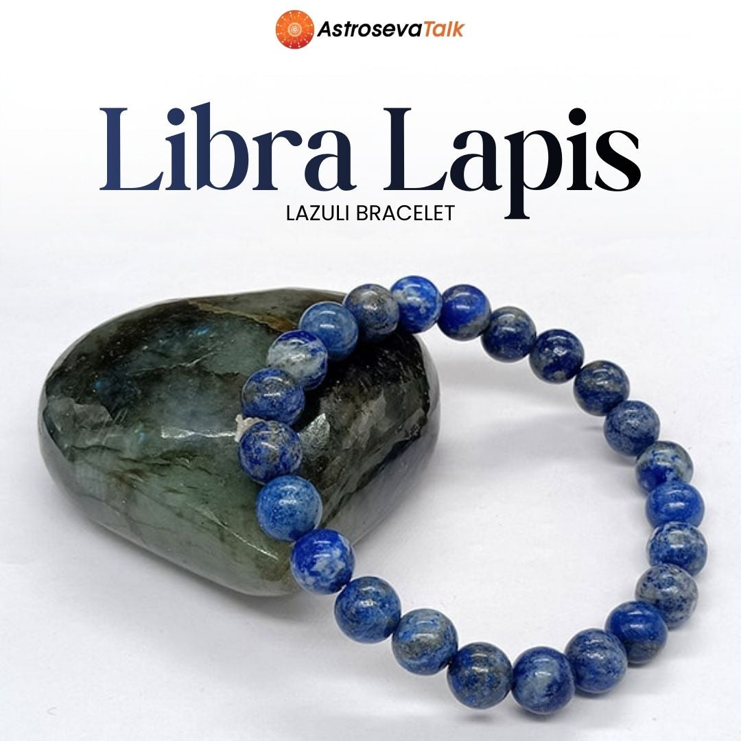Libra Lapis Lazuli Bracelet