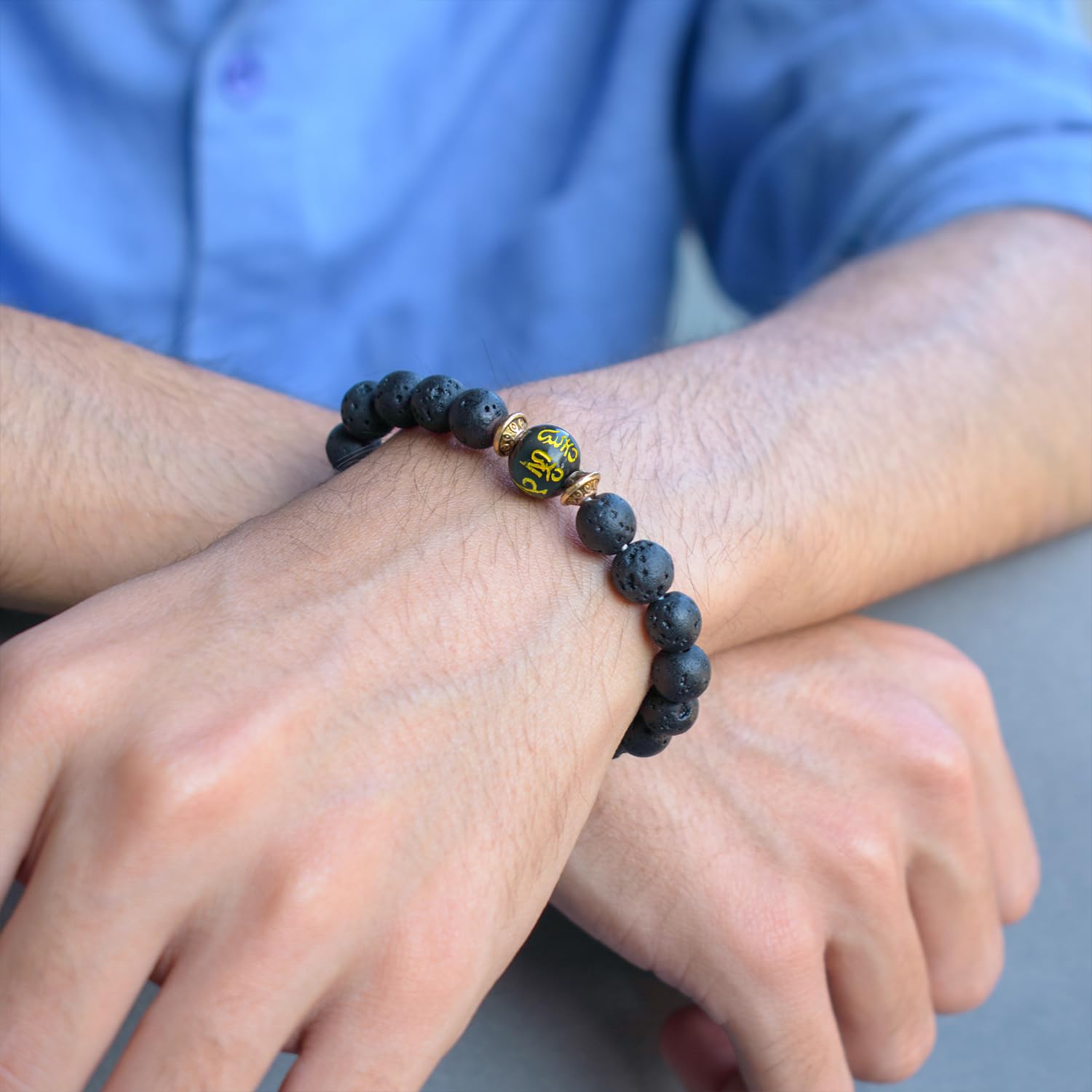 Astrotalk Shukr Chakra Bracelet With Buddha Mantra | Gain Confidence & Tranquility | 108 Hours Energized by Top Astrologers | Chakra Alignment & Anxiety Relief | Astrology Bracelet for Women & Men