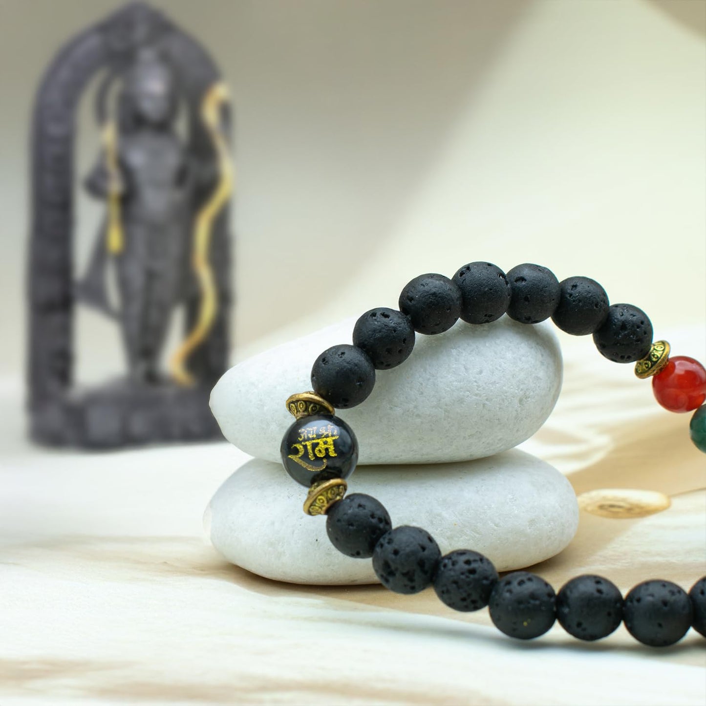 Astrotalk Shukr Chakra Bracelet With Ram Bead | Divine Protection & Ultimate Success | 108 Hours Energized by Top Astrologers | Fame, Strength & Inner Peace | Astrology Bracelet for Women & Men