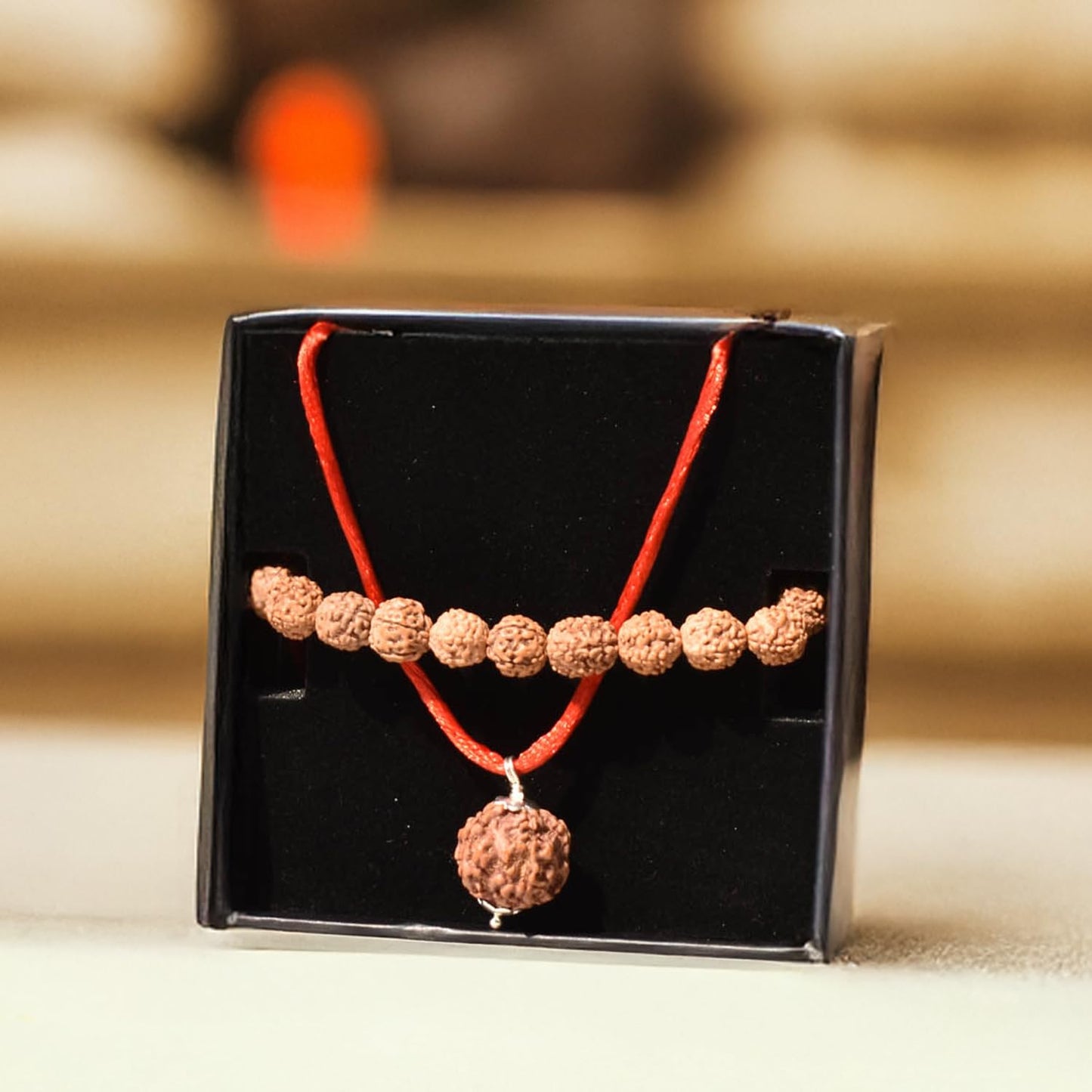 Astrotalk 5 Mukhi Rudraksha Combo | 5 Mukhi Rudraksha | Spiritual Growth & Protection | Unisex healing Astrology bracelets for Men & Women | Certificate of Authenticity