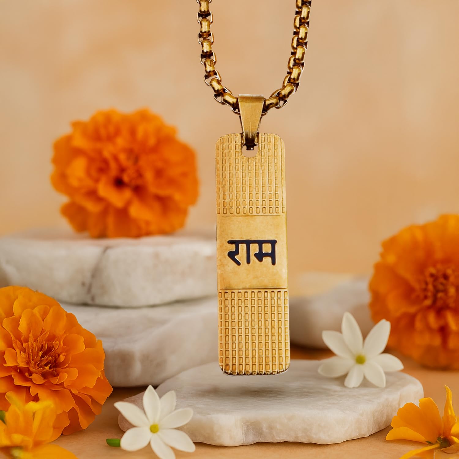 Astrotalk Gold Plated Shree Ram Kavach | Divine Protection & Strength | 108 Hours Energized by Top Astrologers | Engraved Shree Ram Pendant