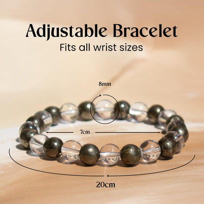 Super Raw Pyrite Bracelet