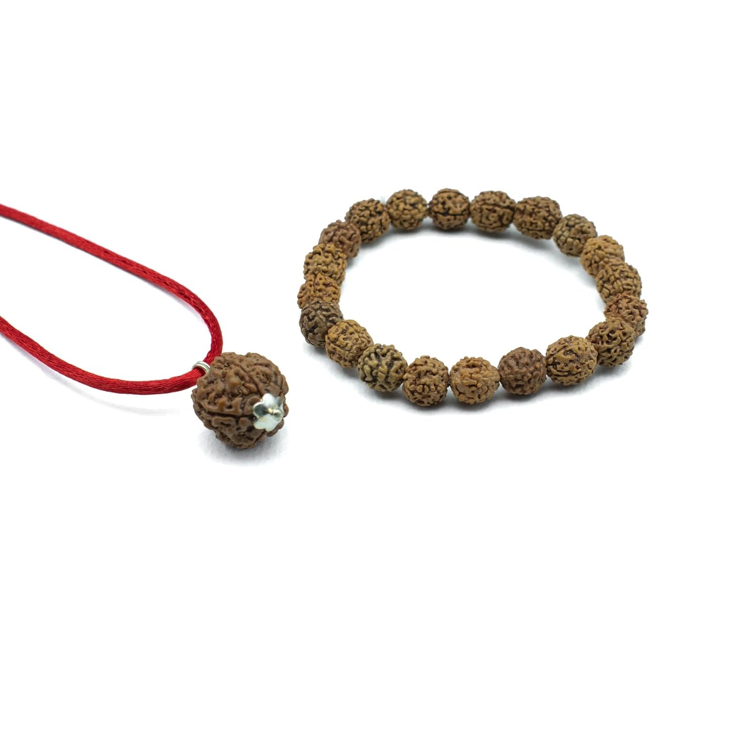 Astrotalk 5 Mukhi Rudraksha Combo | 5 Mukhi Rudraksha | Spiritual Growth & Protection | Unisex healing Astrology bracelets for Men & Women | Certificate of Authenticity