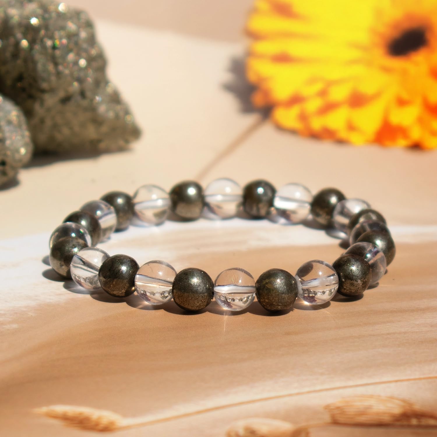 Super Raw Pyrite Bracelet