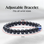 Astrotalk Evil Eye Bracelet | Protection from Negative Energy & Evil Eye | Crystal Bracelet for Women & Men | Healing Crystal Bracelet | Certificate of Authenticity
