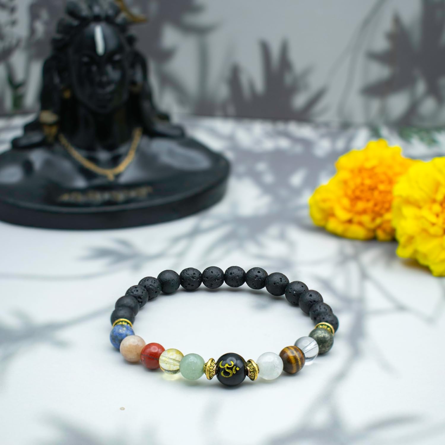 Astrotalk Navgraha Shanti Bracelet for Prosperity & Balance | 108 Hours Charged by Top Astrologers | Align Energy, Unlock Growth and Balance | Crystal Bracelet for Women & Men