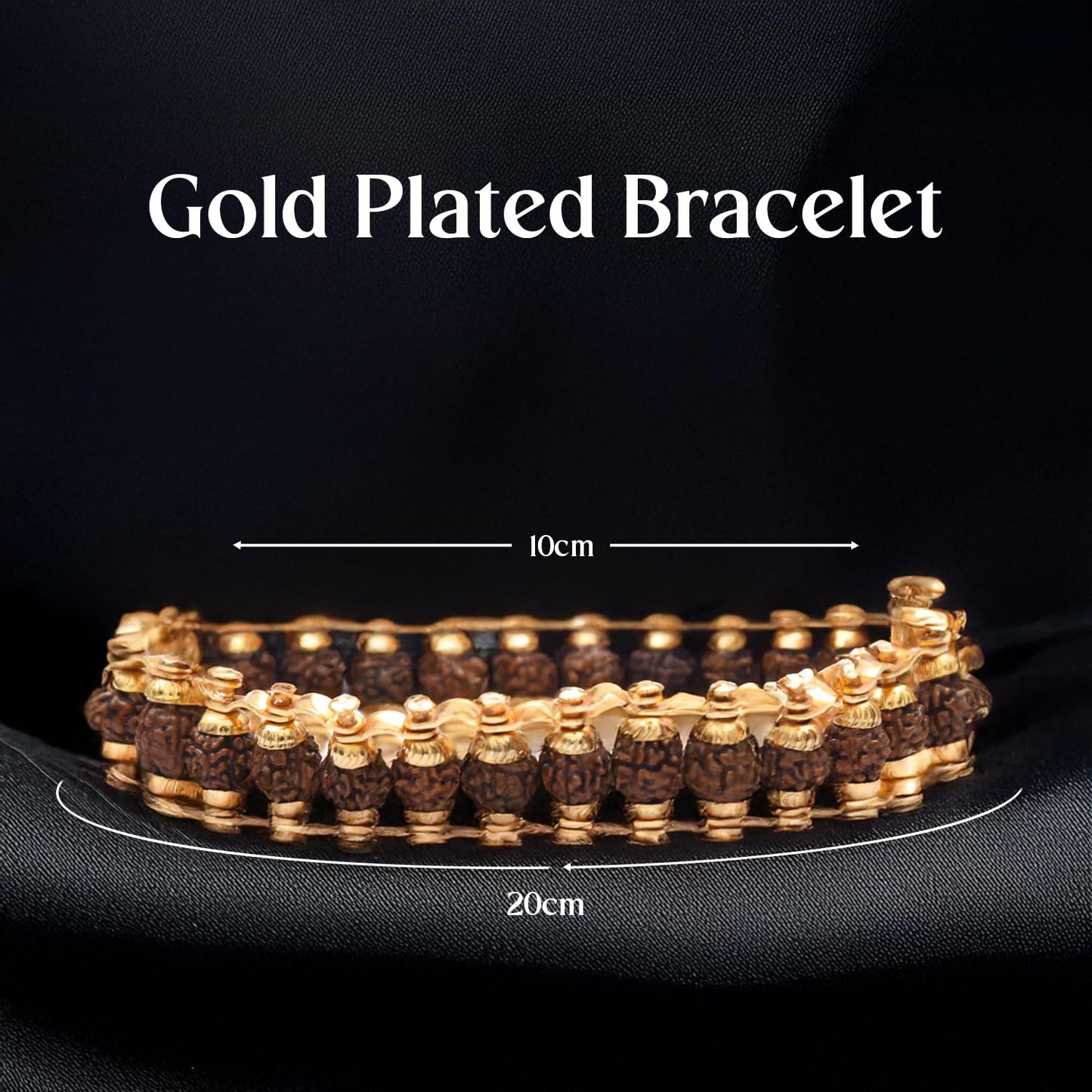 Handcrafted Golden Seed Bracelet