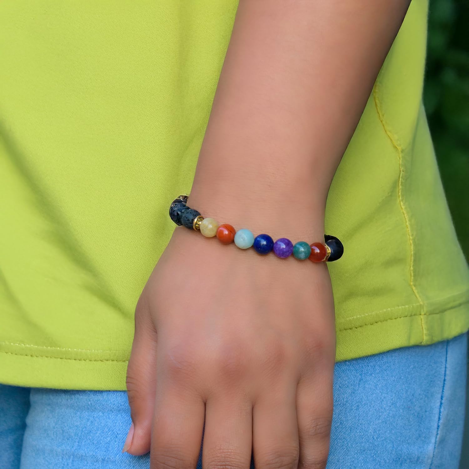 Astrotalk Shukr Chakra Bracelet With Ram Bead | Divine Protection & Ultimate Success | 108 Hours Energized by Top Astrologers | Fame, Strength & Inner Peace | Astrology Bracelet for Women & Men