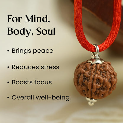 Astrotalk Nepal Origin 5 Mukhi Rudraksha | Elevate Spiritual Growth & Inner Peace | 108 Hours Energized by Top Astrologers | Clarity, Protection & Well-Being | Sacred Rudraksha Bead for Women & Men