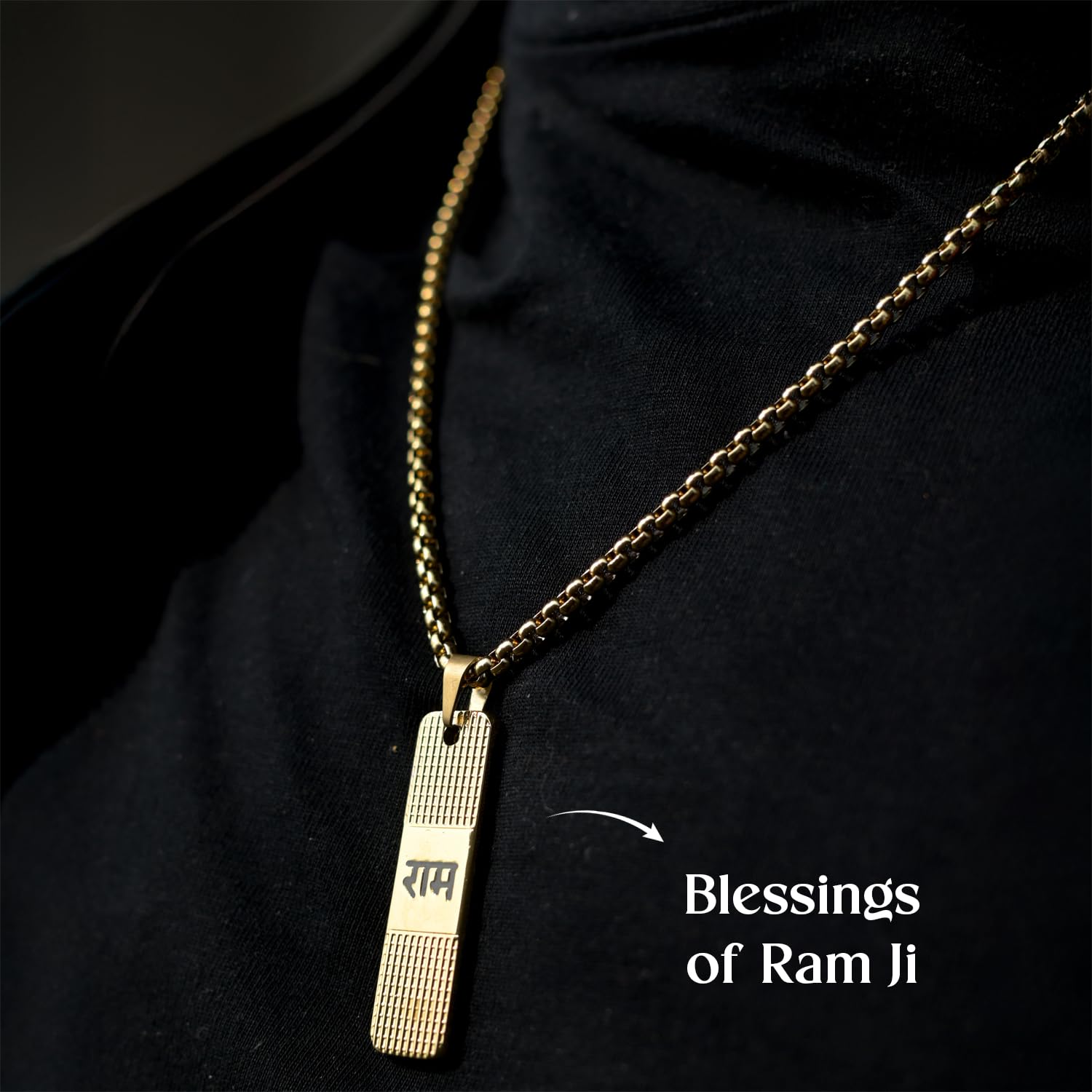 Astrotalk Gold Plated Shree Ram Kavach | Divine Protection & Strength | 108 Hours Energized by Top Astrologers | Engraved Shree Ram Pendant