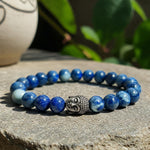 Astrotalk Lapis Lazuli Bracelet | Enhances Wisdom, Intuition & Mental Clarity | Certified Healing Crystal Astrology Bracelet for Men & Women | Lapis Lazuli stone