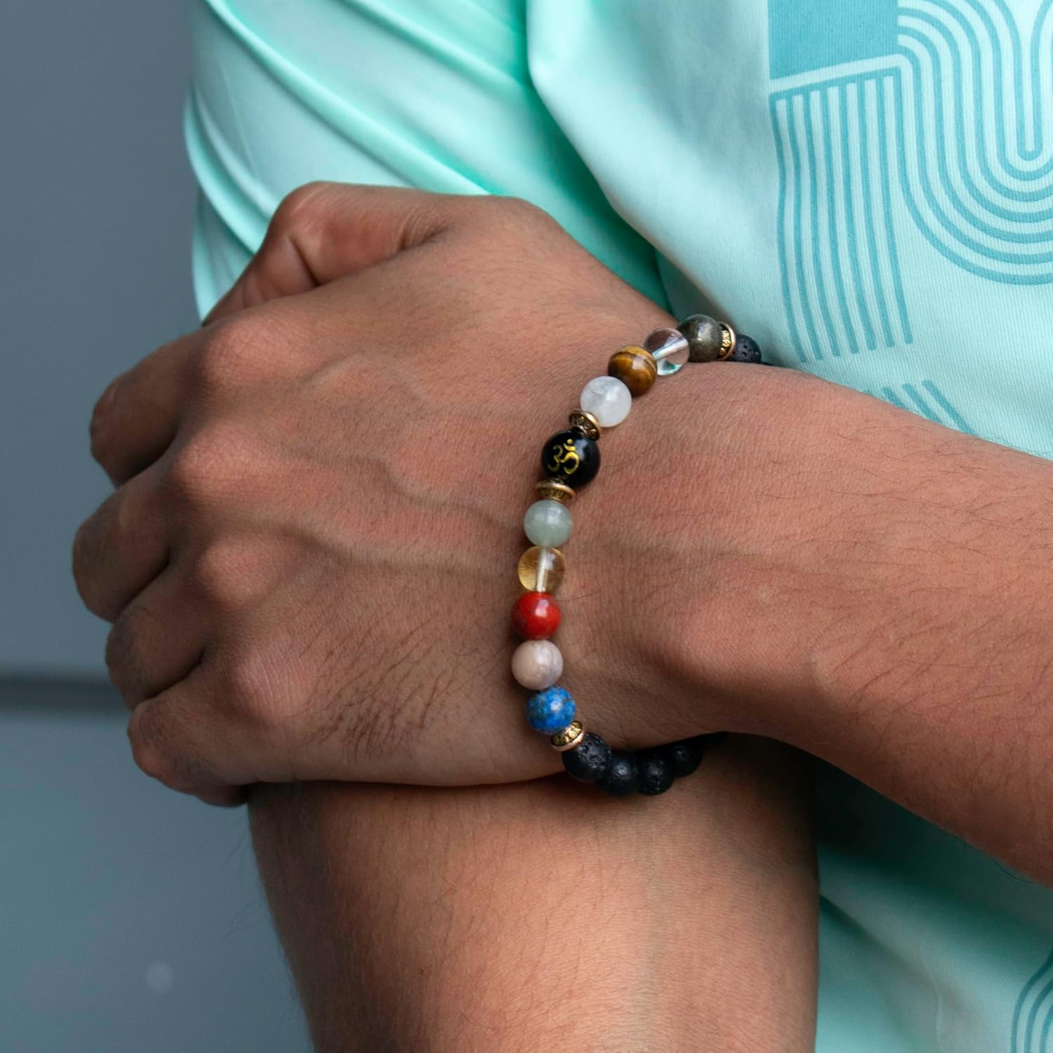 Astrotalk Navgraha Shanti Bracelet for Prosperity & Balance | 108 Hours Charged by Top Astrologers | Align Energy, Unlock Growth and Balance | Crystal Bracelet for Women & Men