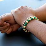 Astrotalk Money & Luck Bracelet Combo | Attracts Wealth & Luck | Money Magnet bracelet & Green Aventurine Certified Bracelet | Unisex Astrology Bracelets for Men & Women | Certificate of Authenticity