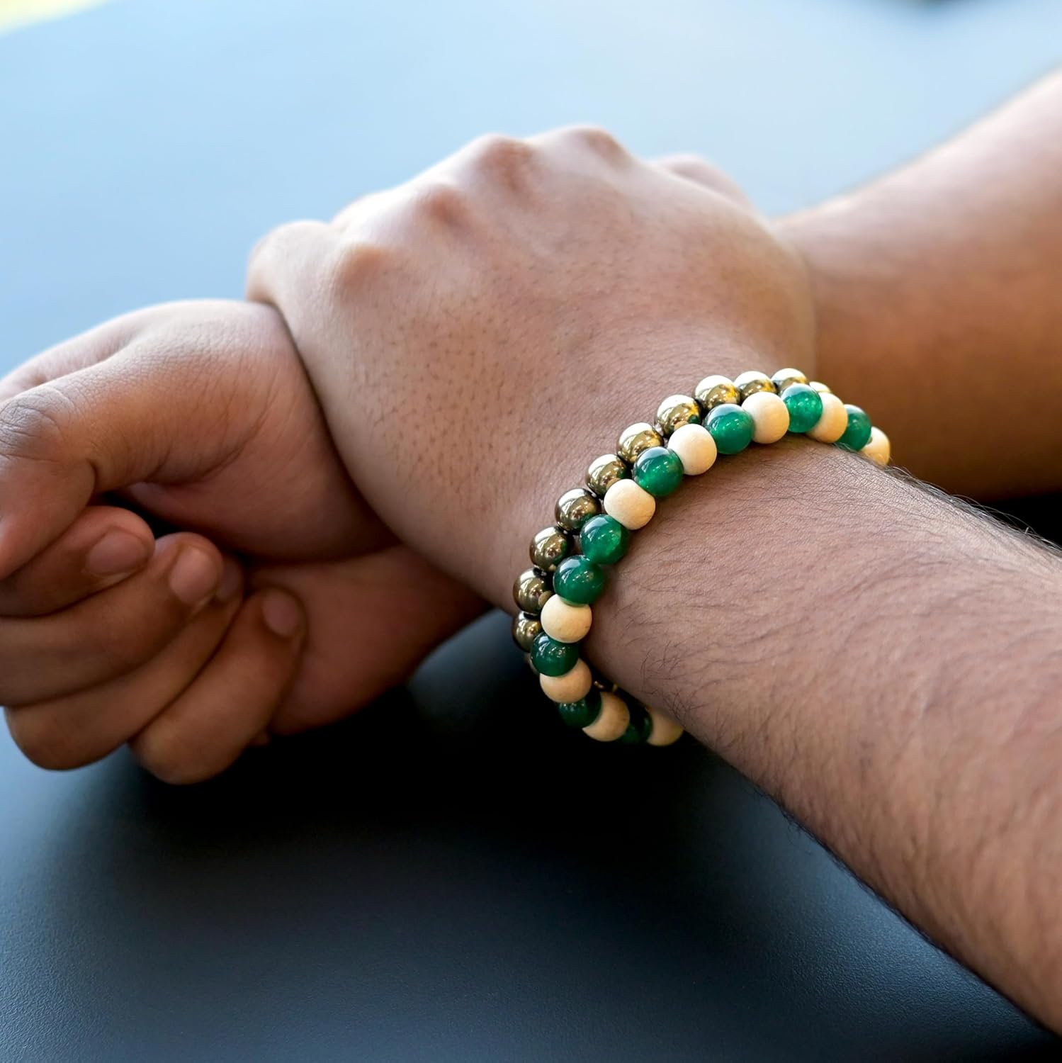 Astrotalk Money & Luck Bracelet Combo | Attracts Wealth & Luck | Money Magnet bracelet & Green Aventurine Certified Bracelet | Unisex Astrology Bracelets for Men & Women | Certificate of Authenticity