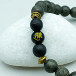 Astrotalk Raw Pyrite with Ram Bead | Wealth & Debt Clearance | 108 Hours Energized by Top Astrologers | Divine Blessings, Confidence & Energy Boost | Astrology Bracelet for Women & Men