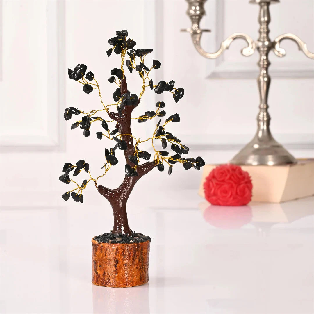 Black Tourmaline Crystal Tree
