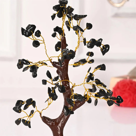 Black Tourmaline Crystal Tree