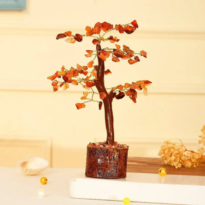 Carnelian Crystal Tree