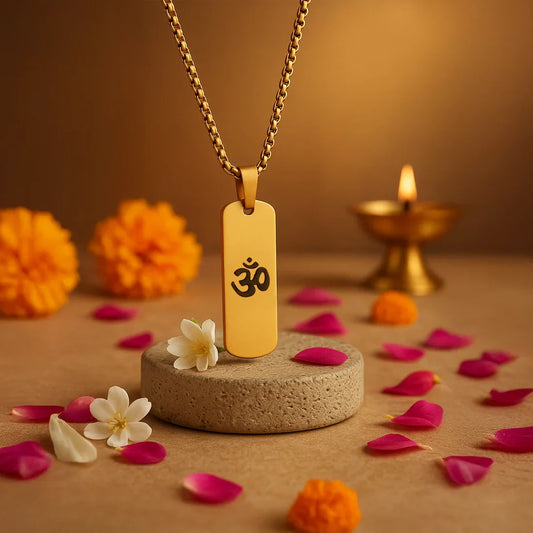 Golden Om Pendant