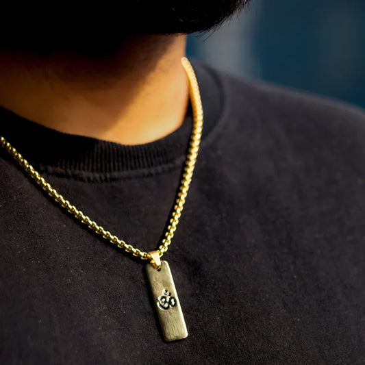 Golden Om Pendant