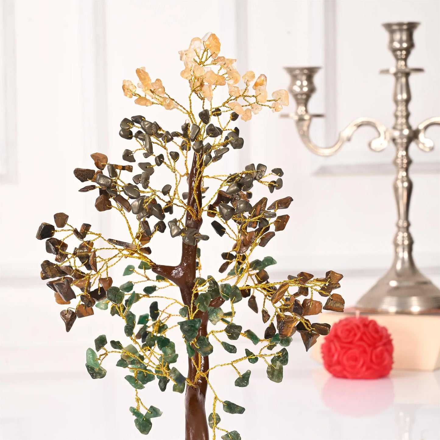Money Manifestation Crystal Tree