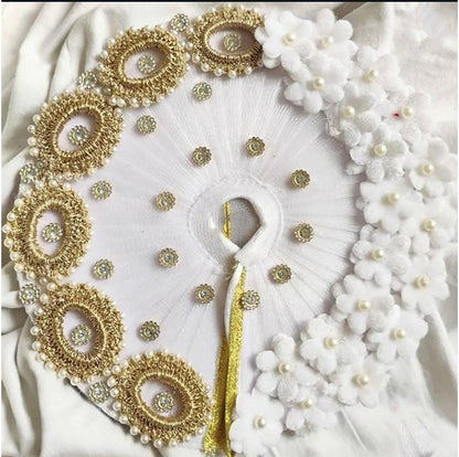 Astrosevatalk Gopal Ji White Pearl Dress