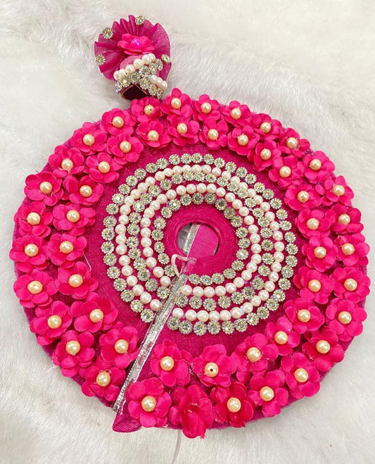 Astrosevatalk Gopal Ji Simple Pink Blossom Dress