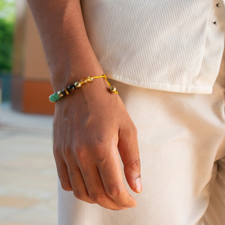 Siddh and Adjustable Dhan Yog Bracelet