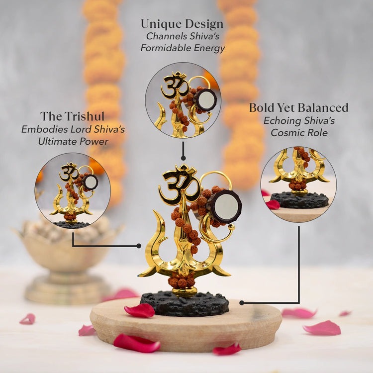 Energised Shiva Shakti Trishul