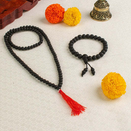 Karungali Malai (8mm) – With Free Karungali Bracelet