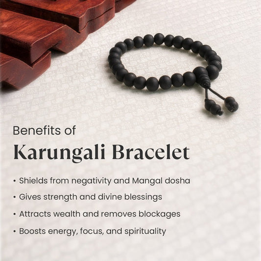 Karungali Malai (8mm) – With Free Karungali Bracelet